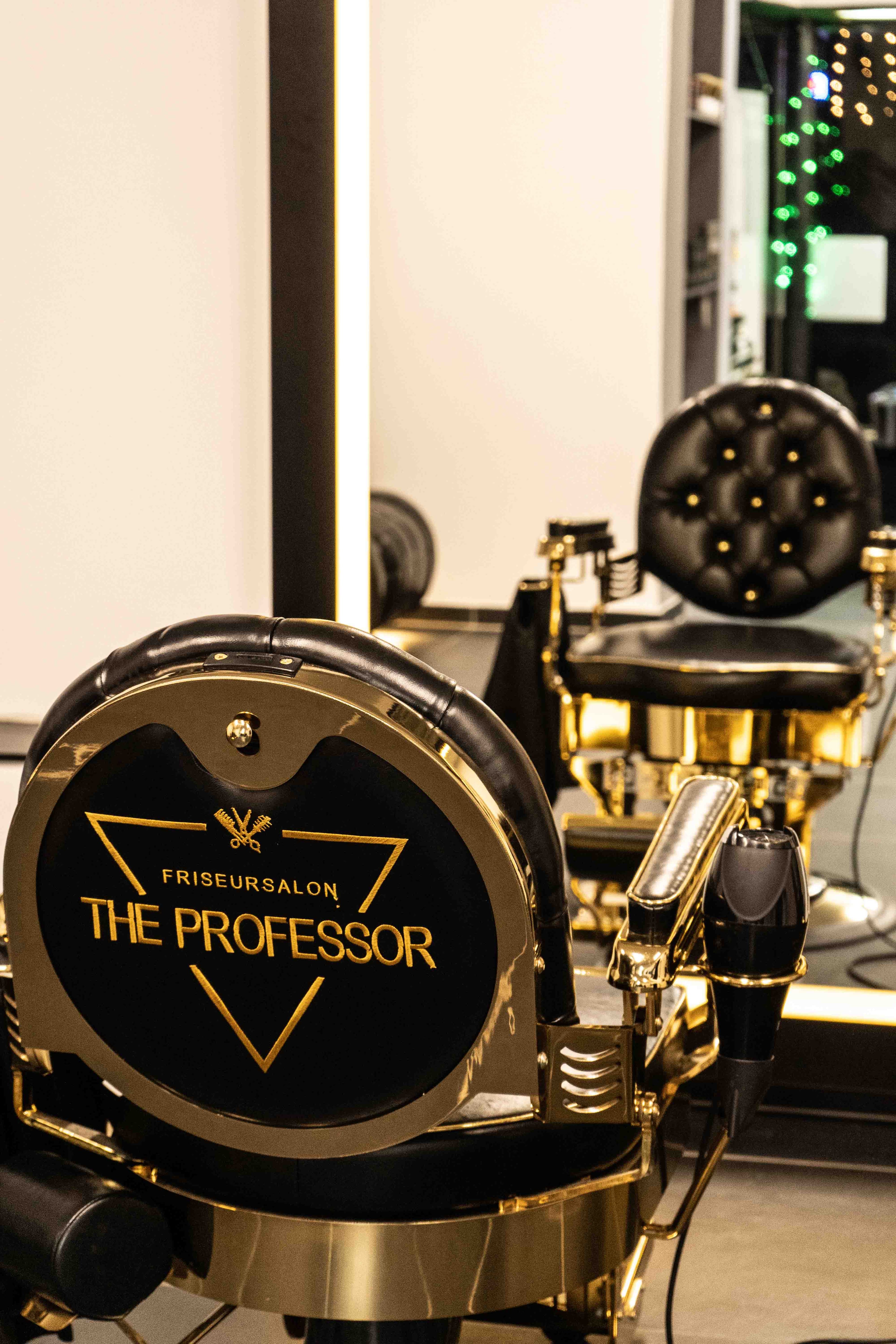 Arbeitsplatz im Salon von The Professor